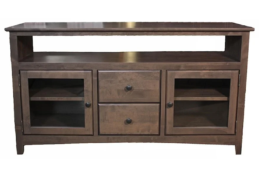 Shaker Entertainment Entertainment Console by Archbold Furniture at Esprit Decor Home Furnishings